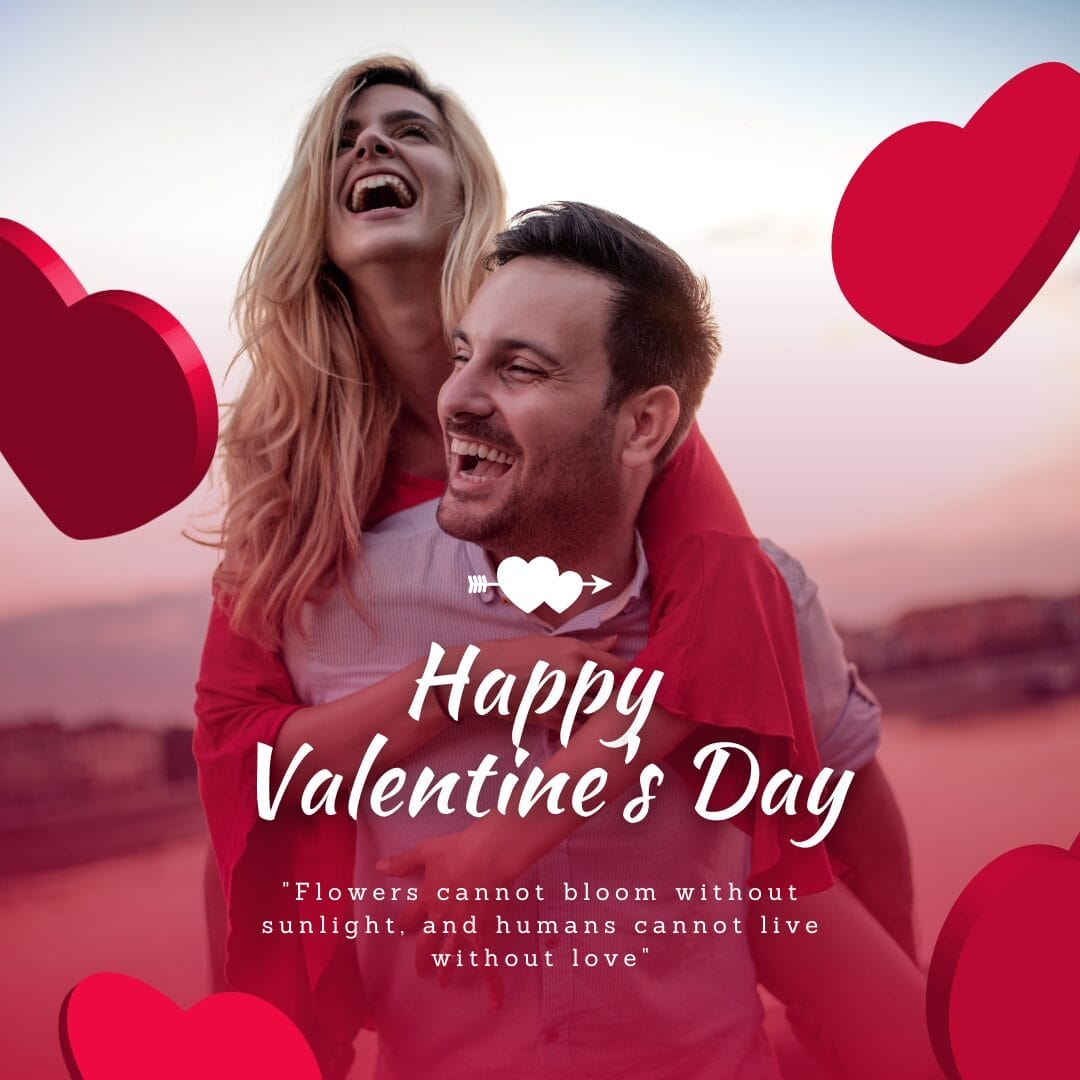 happy valentine's day instagram post